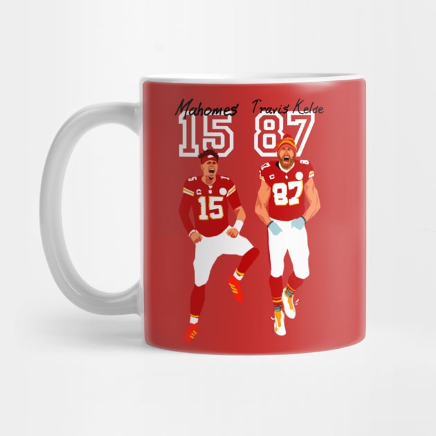 Mahomes x Travis Kelce by Mic jr